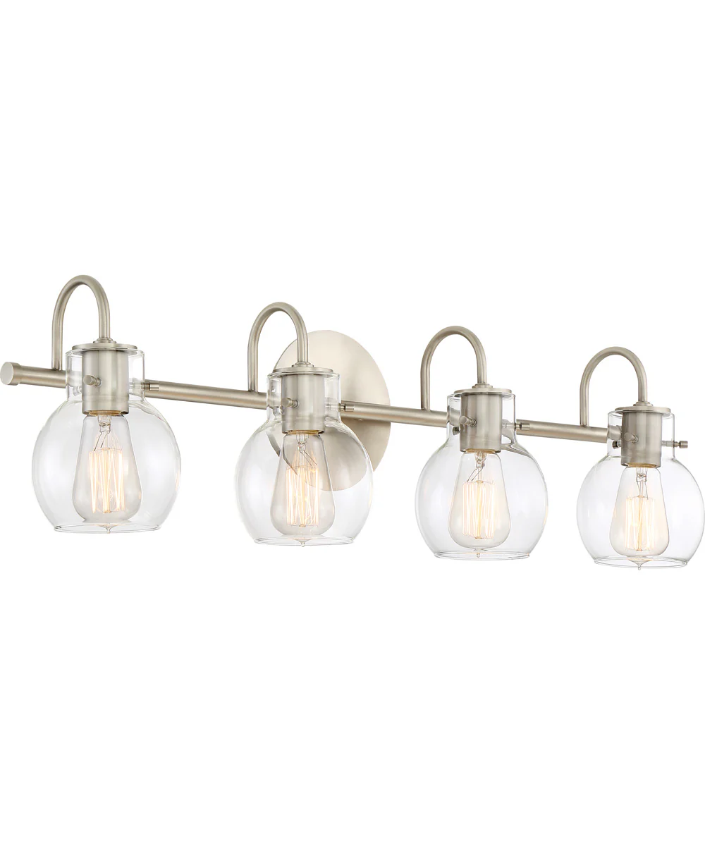 Andrews Extra Large 4-light Bath Light Antique Nickel - Image 3