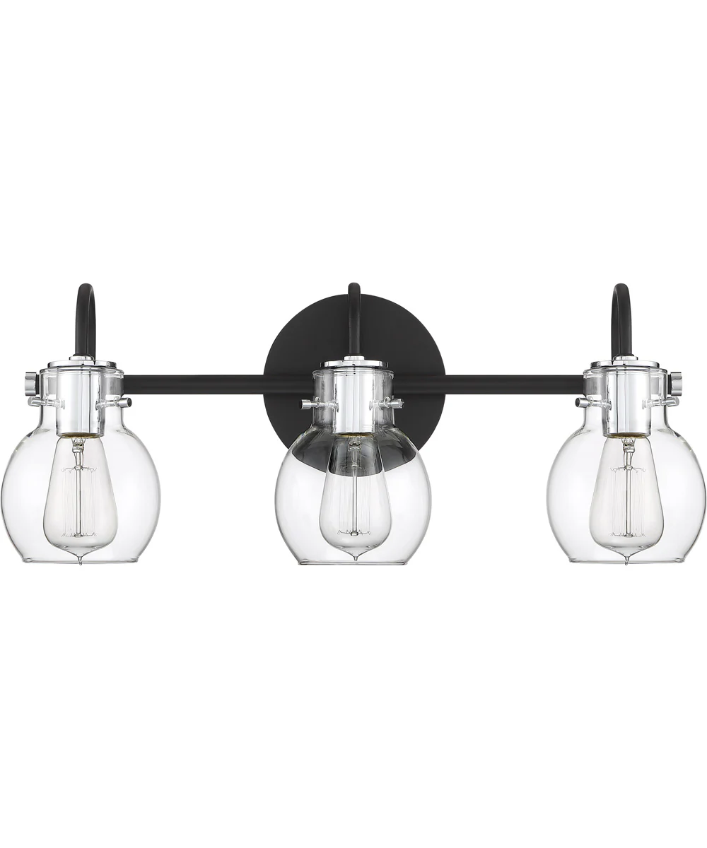 Andrews Large 3-light Bath Light Earth Black - Image 3