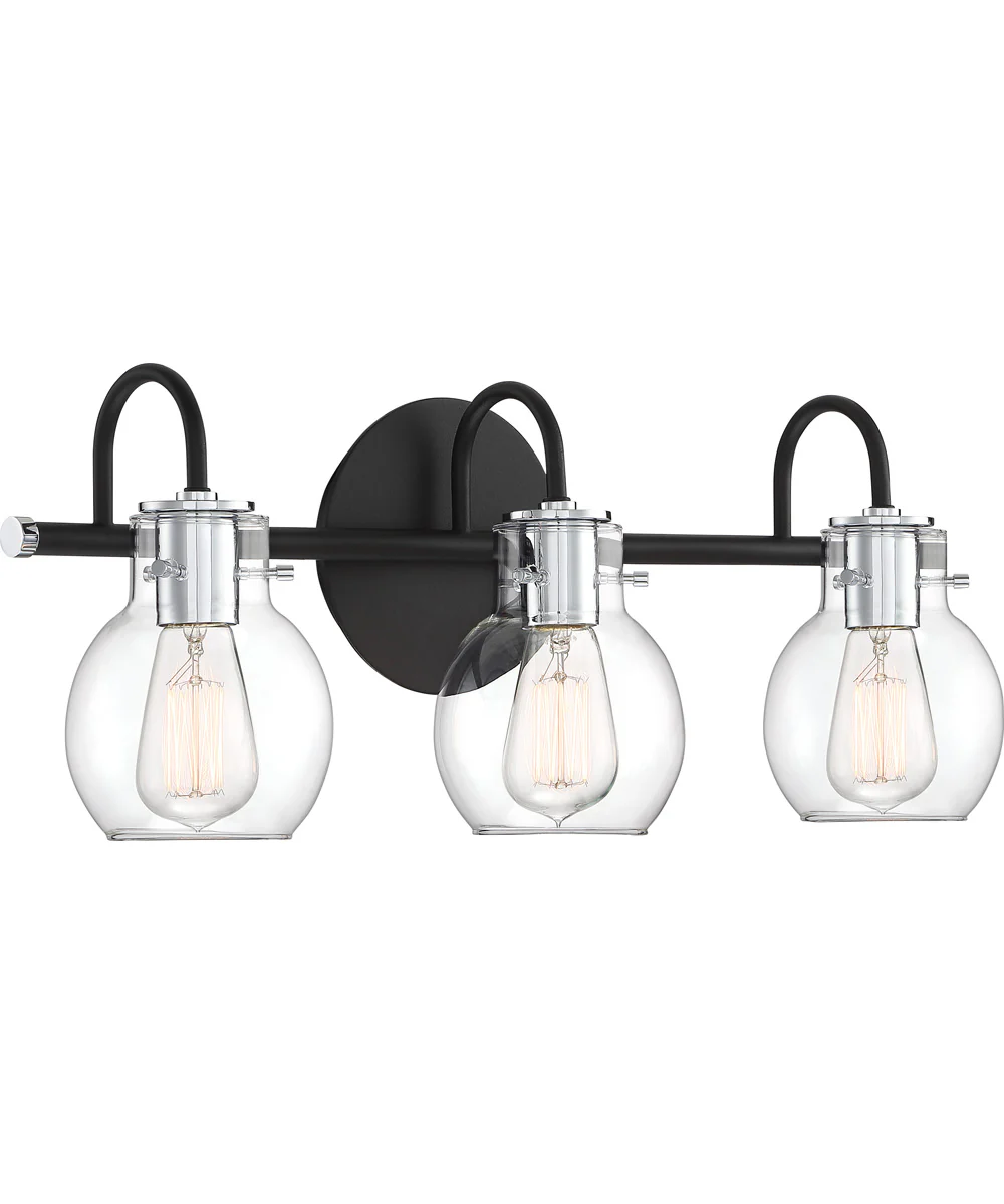 Andrews Large 3-light Bath Light Earth Black - Image 4