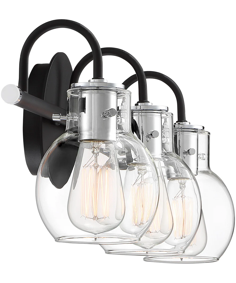 Andrews Large 3-light Bath Light Earth Black - Image 5