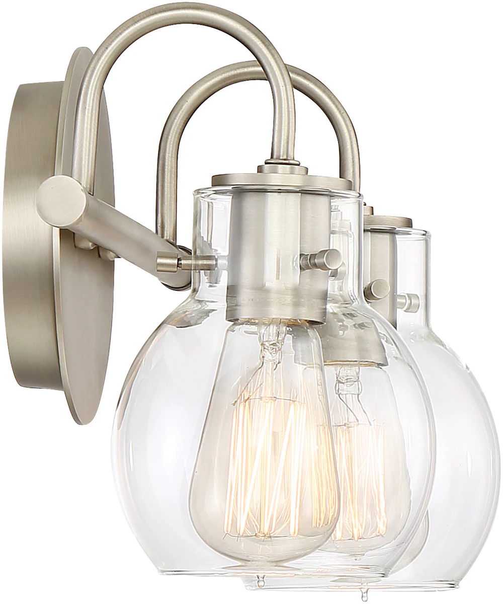 Andrews Medium 2-light Bath Light Antique Nickel - Image 4