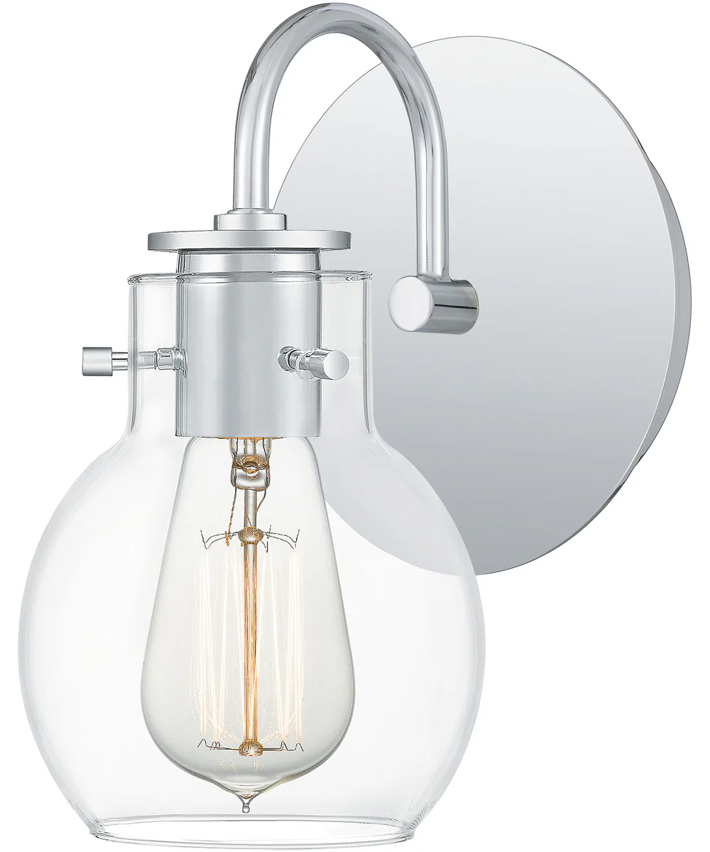 Andrews Small 1-light Wall Sconce Polished Chrome - Image 2