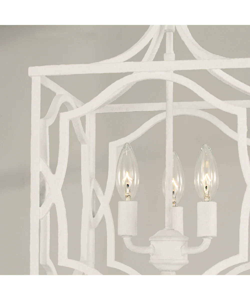 Anna 3-Light Foyer Textured White - Image 3