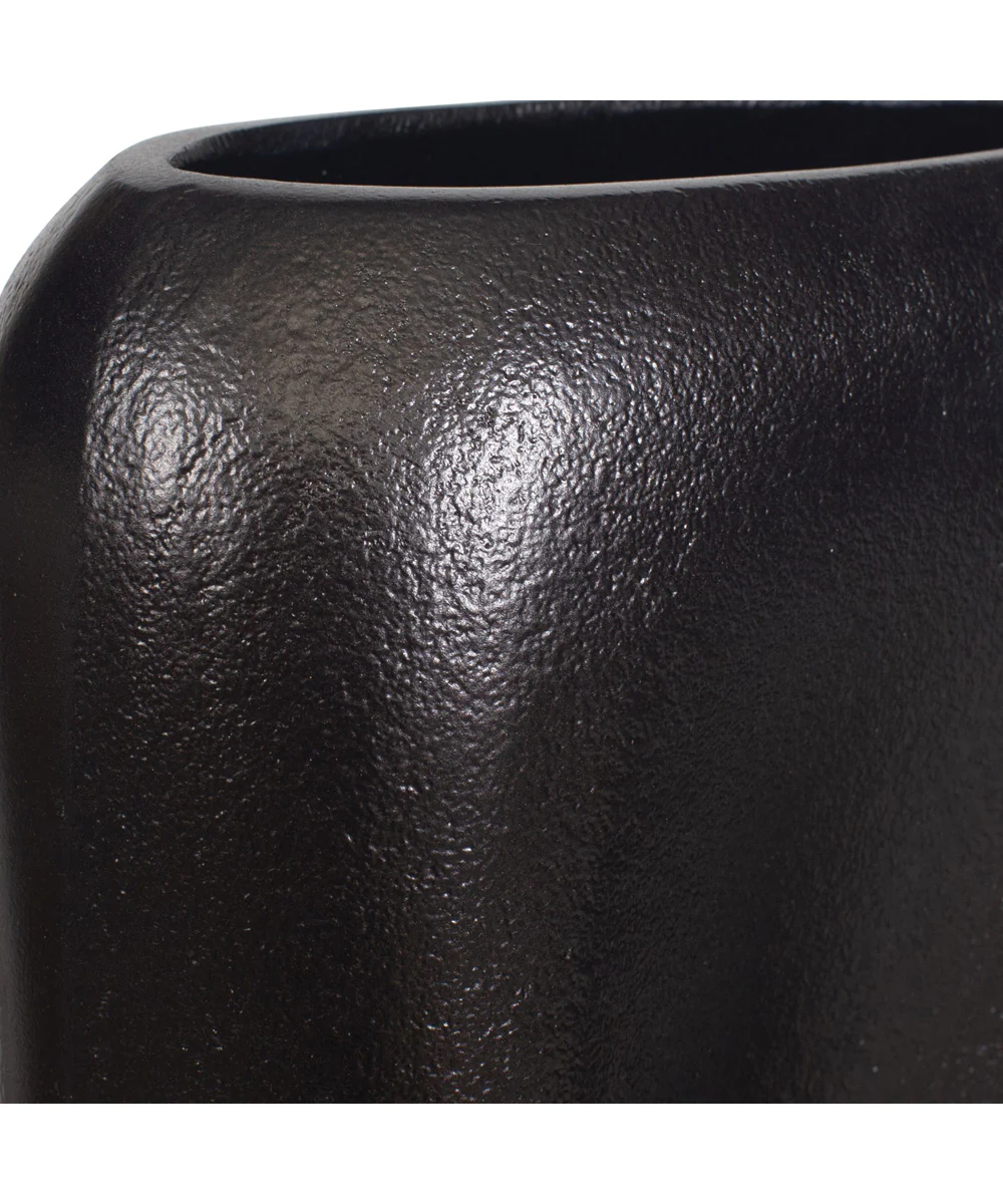 Anodic Dark Brown Vases Set of 2 - Image 3