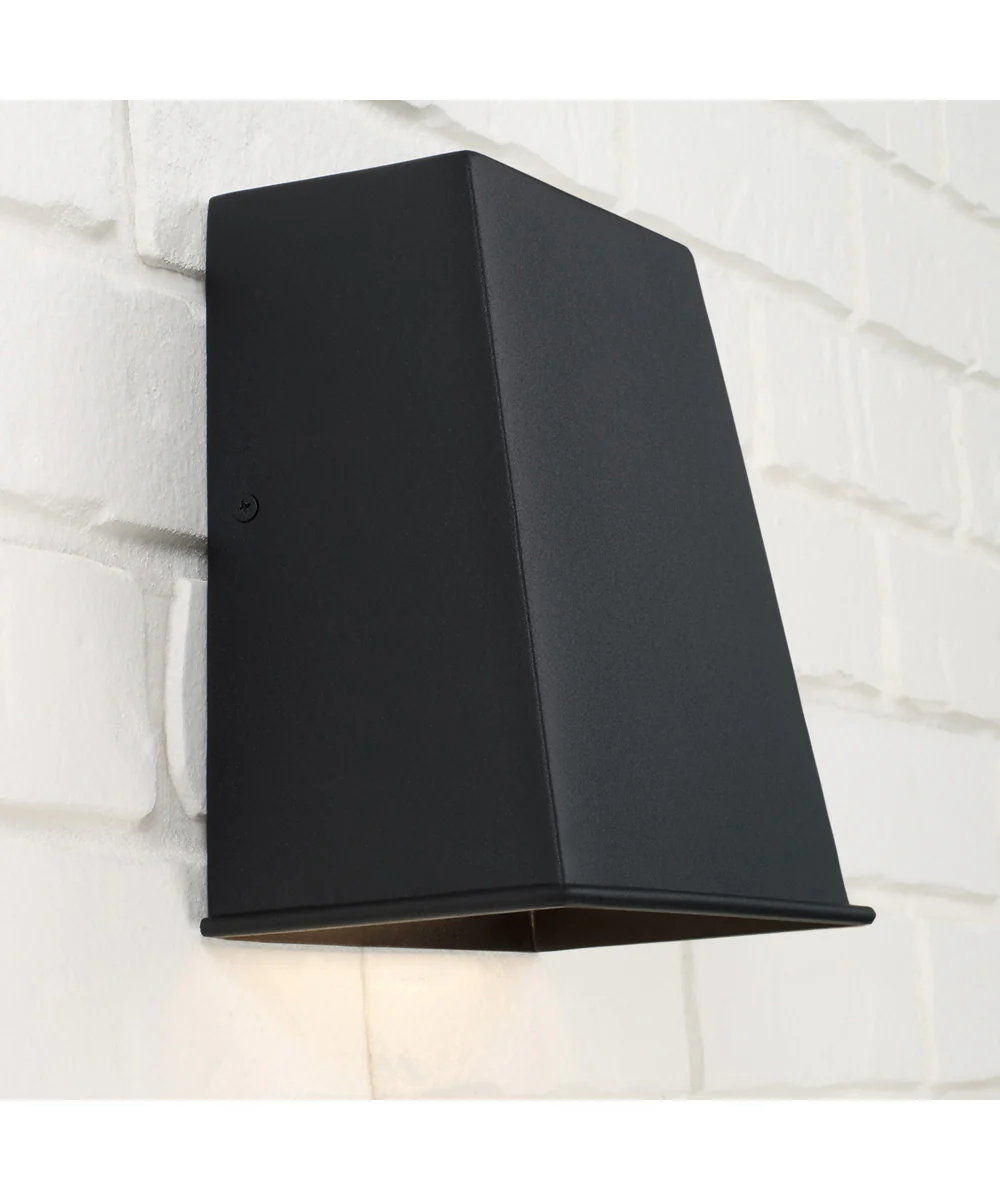 Ansel 1-Light Outdoor Wall-Lantern Black - Image 2