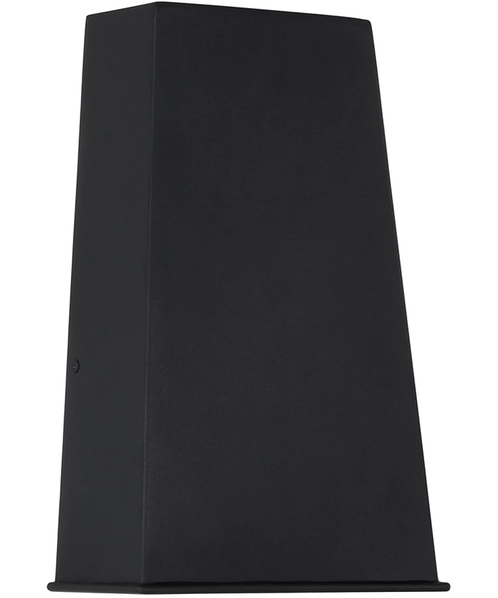 Ansel 1-Light Outdoor Wall-Lantern Black