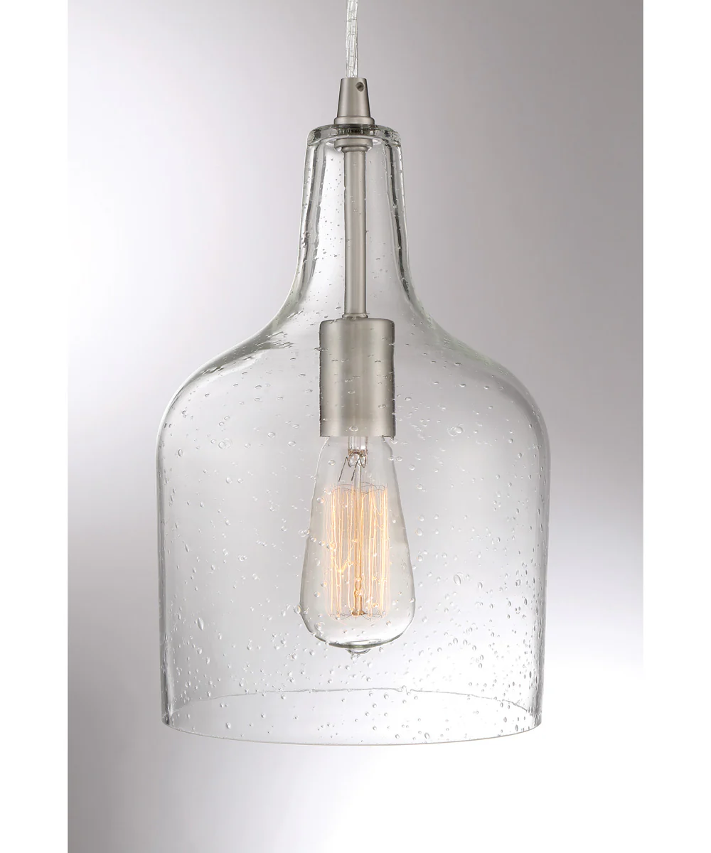 Anson Small 1-light Mini Pendant Brushed Nickel - Image 5