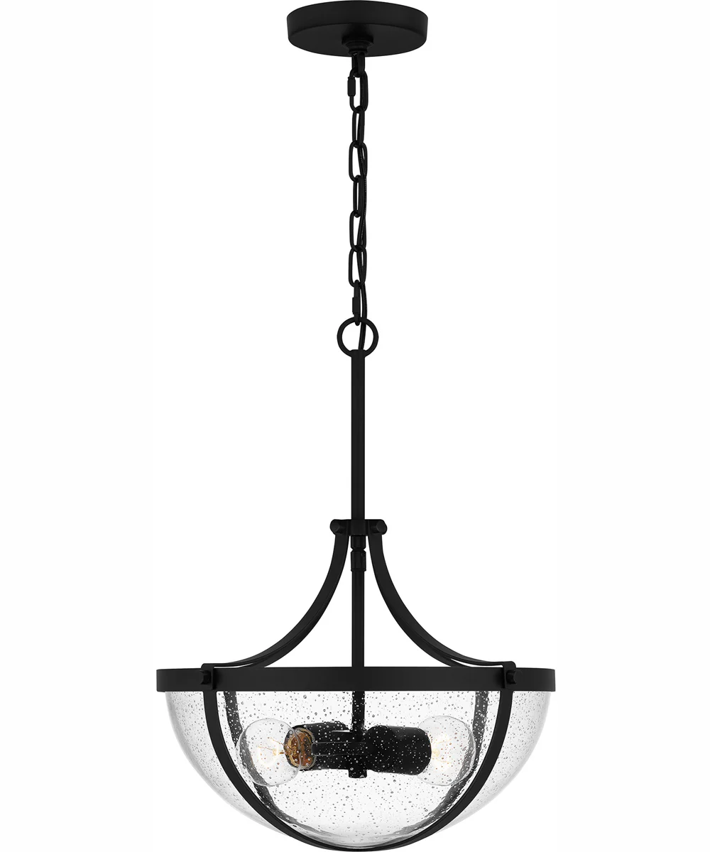 Antebellum Large 2-light Pendant Matte Black - Image 4