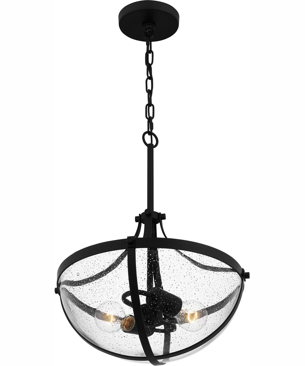 Antebellum Large 2-light Pendant Matte Black - Image 5