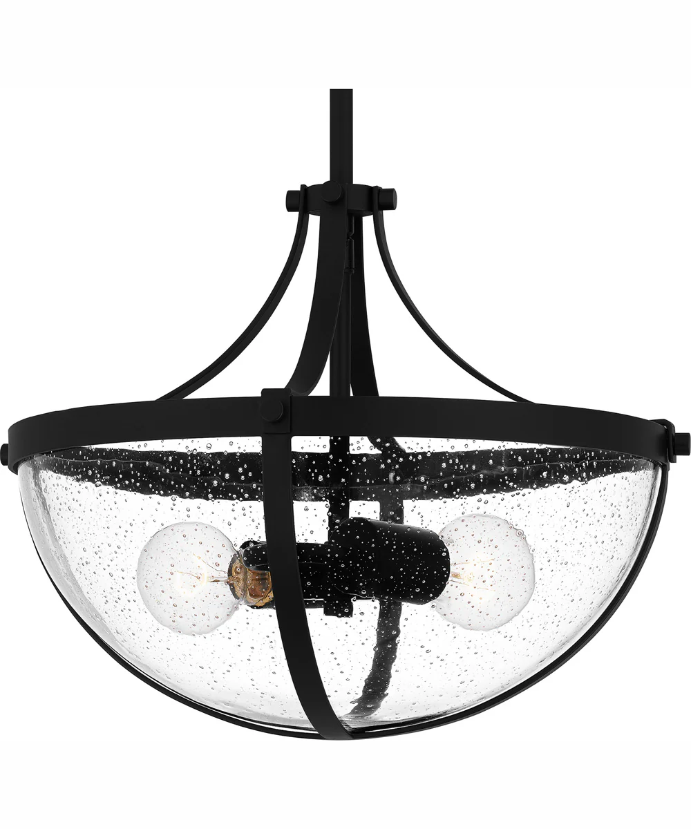 Antebellum Large 2-light Pendant Matte Black - Image 6