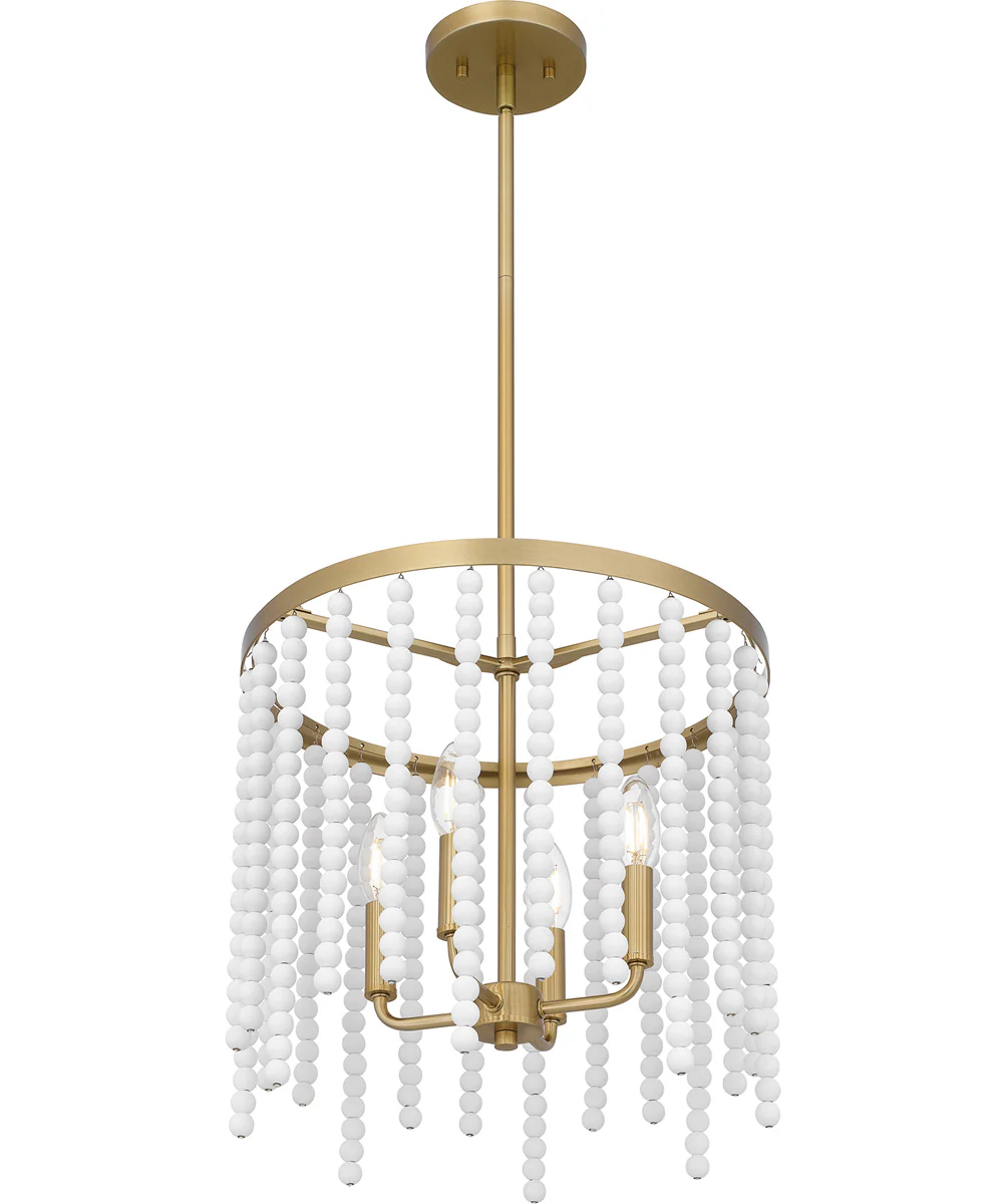 Apelle Large 4-light Pendant Aged Brass - Image 4