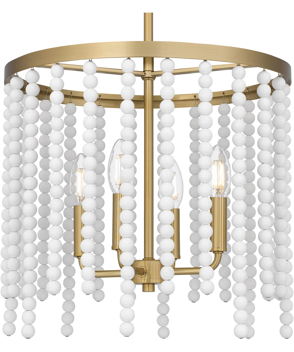 Apelle Large 4-light Pendant Aged Brass - Image 5