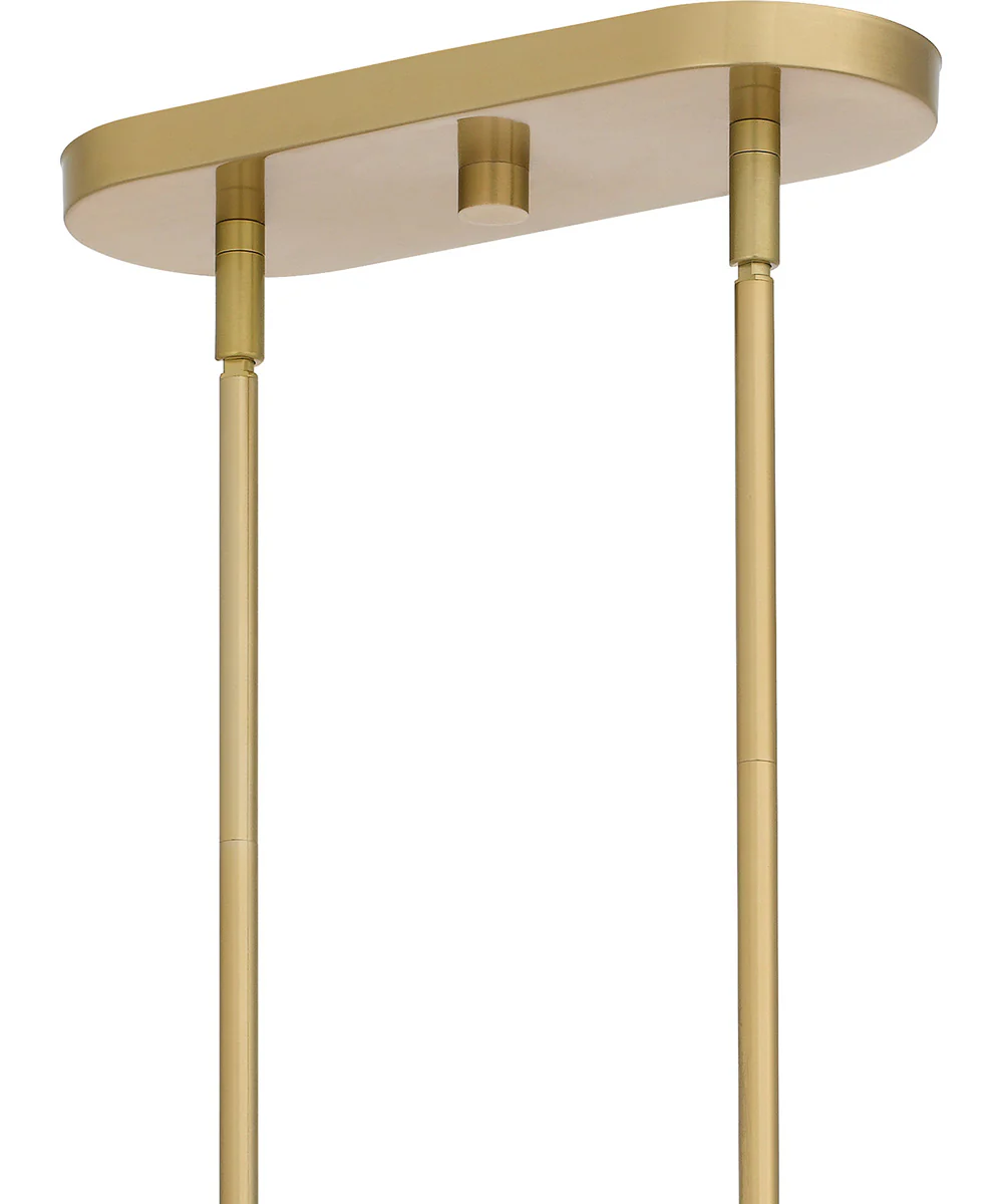 Apelle Medium 5-light Island Light Aged Brass - Image 7