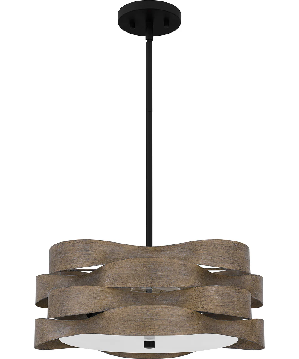 Appleton Large 2-light Pendant Matte Black - Image 2