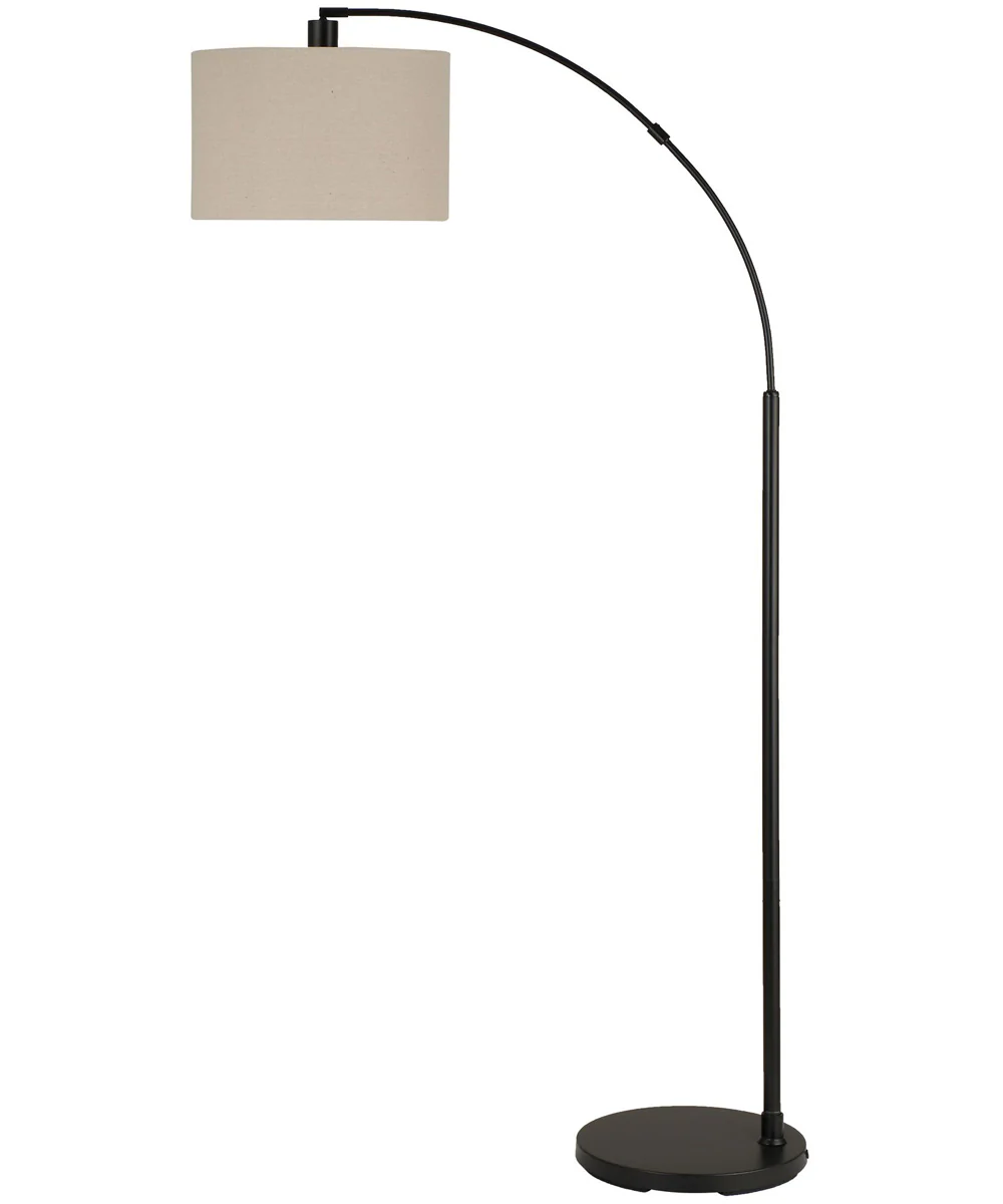 Arc Floor Lamp with Black Finish - Image 6