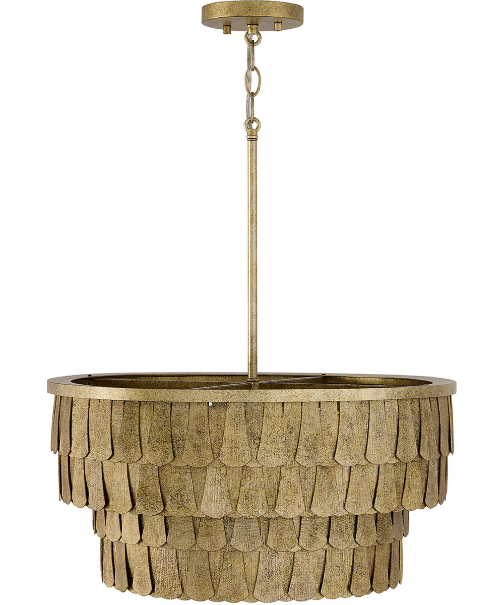 Arden 4-Light Pendant Ancestral Gold - Image 3