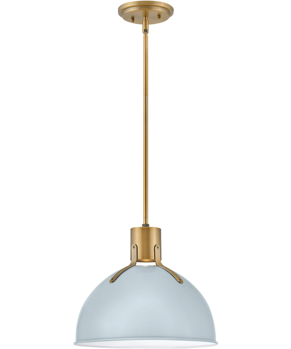 Argo 1-Light Small Pendant in Pale Blue