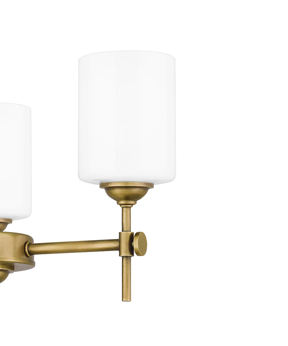 Aria 3-light Pendant Weathered Brass - Image 6