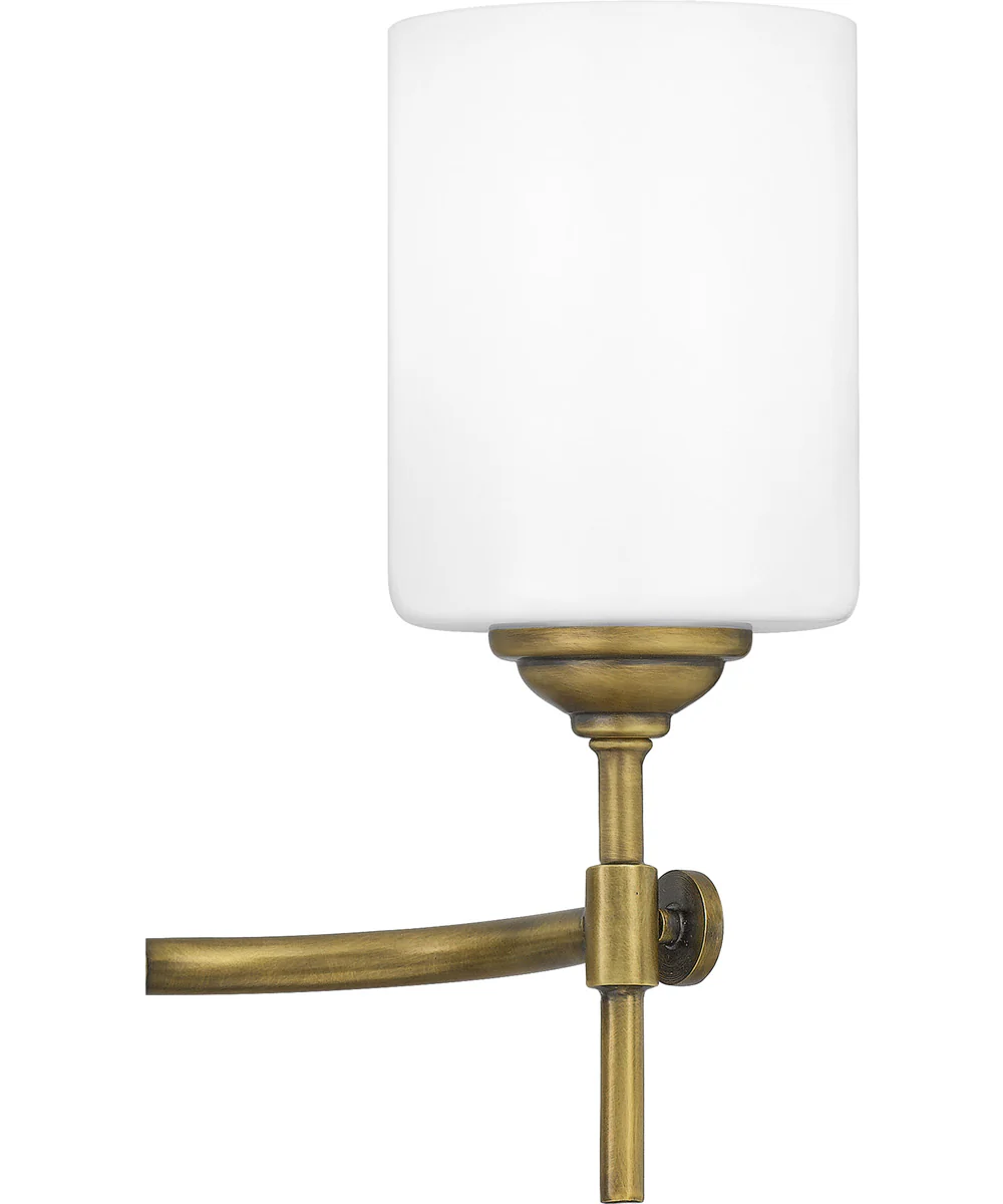 Aria Medium 2-light Bath Light Weathered Brass - Image 6