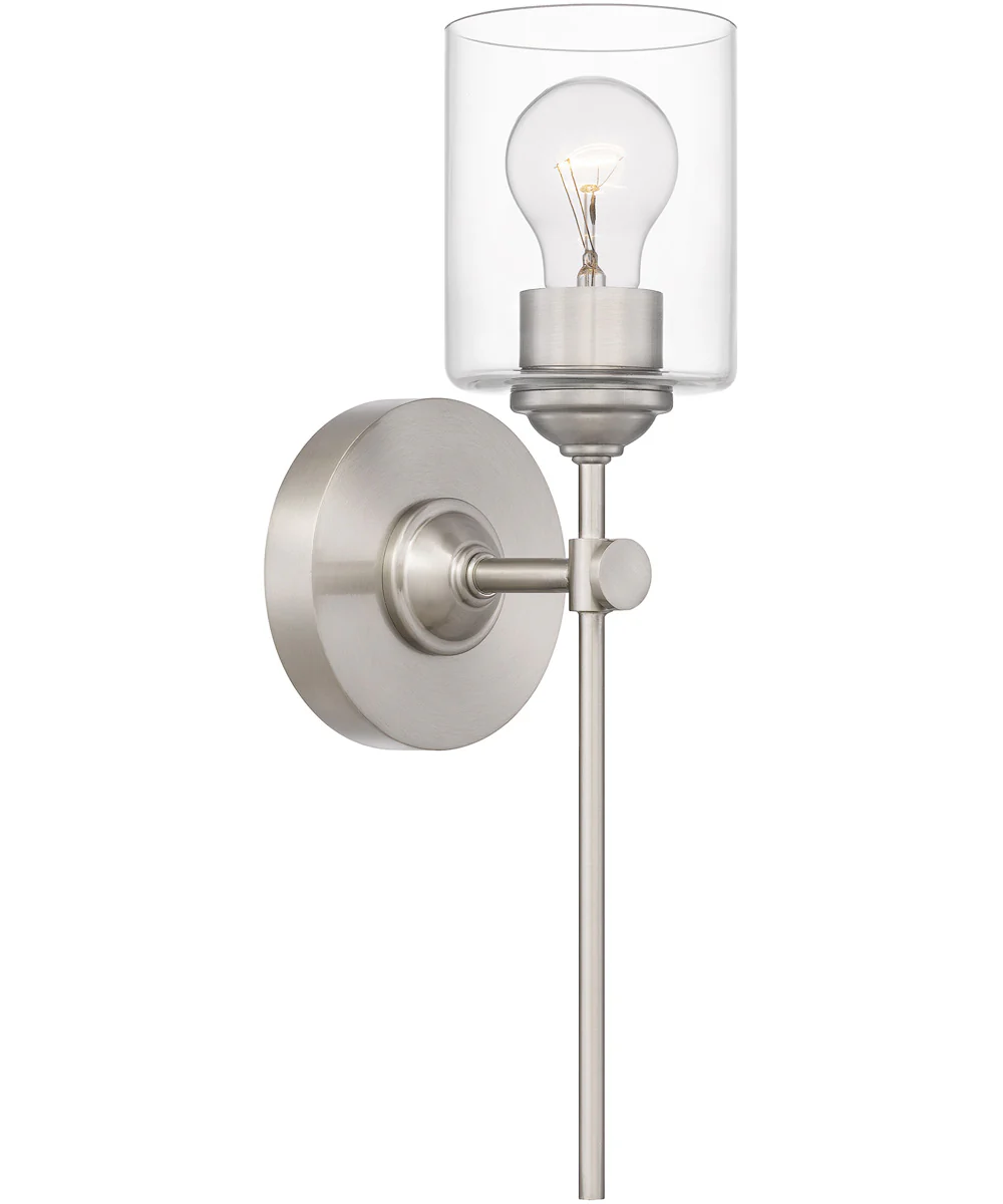 Aria Small 1-light Wall Sconce Brushed Nickel - Image 4