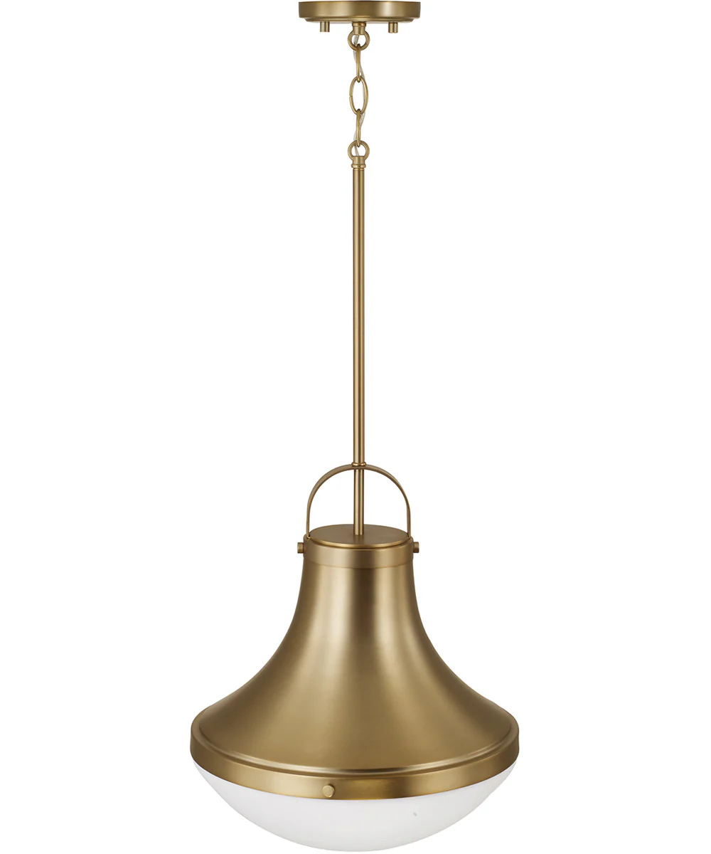 Arlo 1-Light Pendant Aged Brass - Image 2