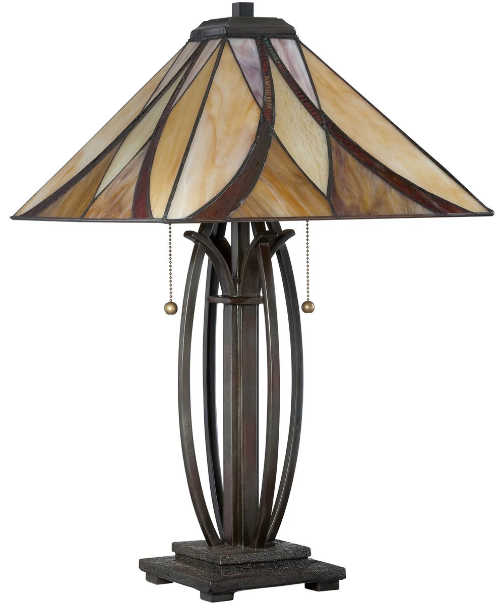 Asheville Small 2-light Table Lamp Valiant Bronze - Image 3