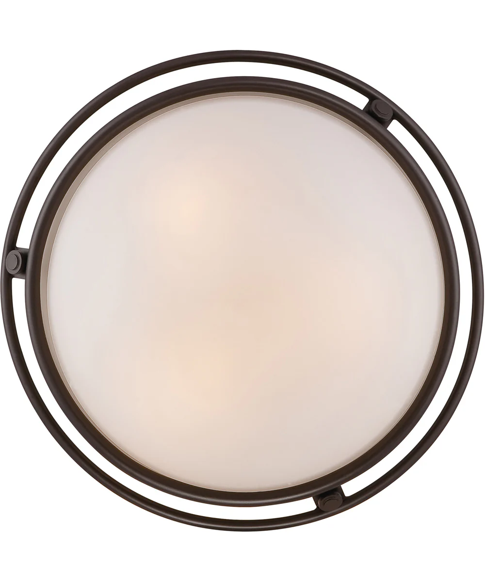 Ashland Extra Large 3-light Semi Flush Mount Western Bronze - Image 4
