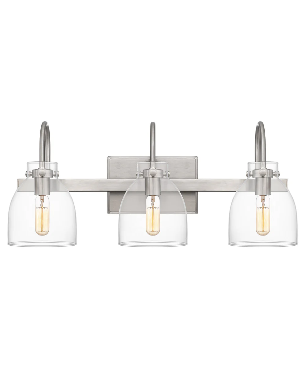 Atmore Large 3-light Bath Light Brushed Nickel - Image 2