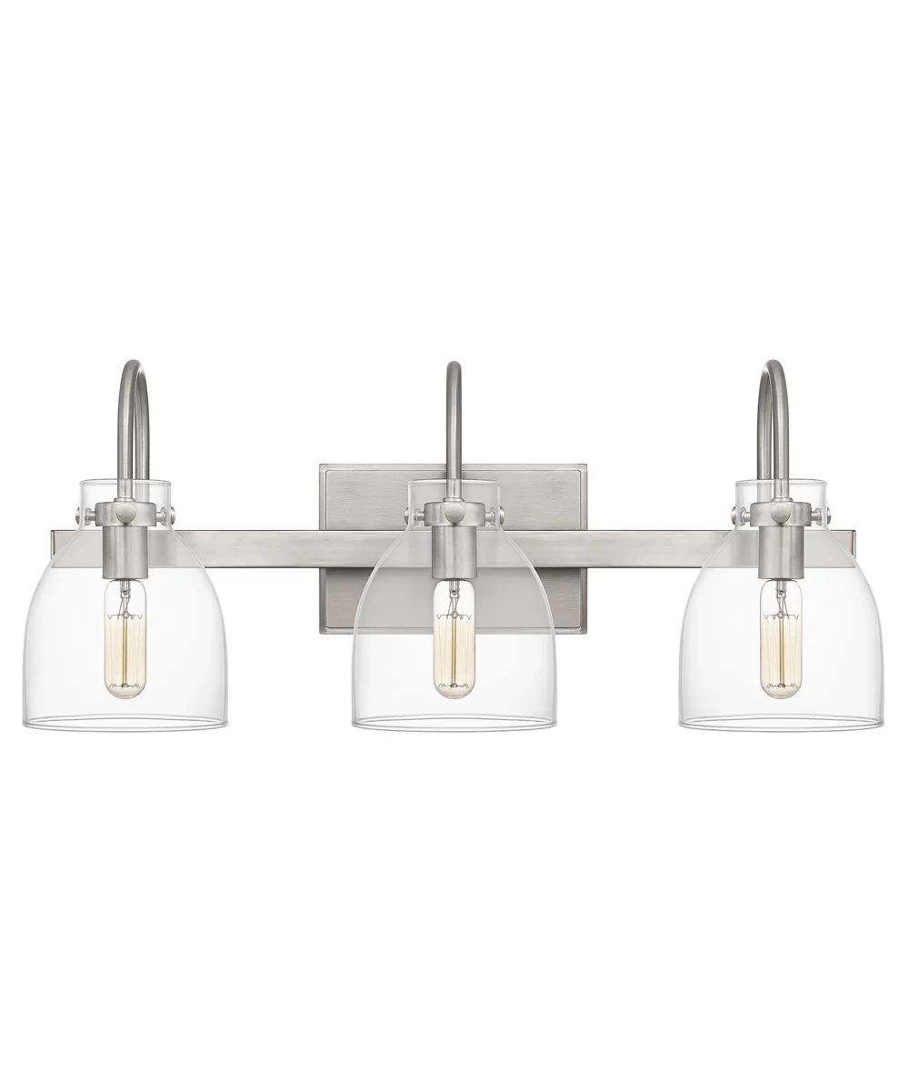 Atmore Large 3-light Bath Light Brushed Nickel - Image 3