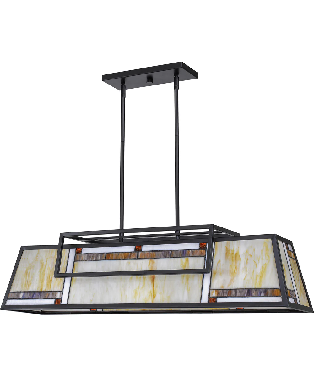 Atwater 4-light Island Light Matte Black - Image 3
