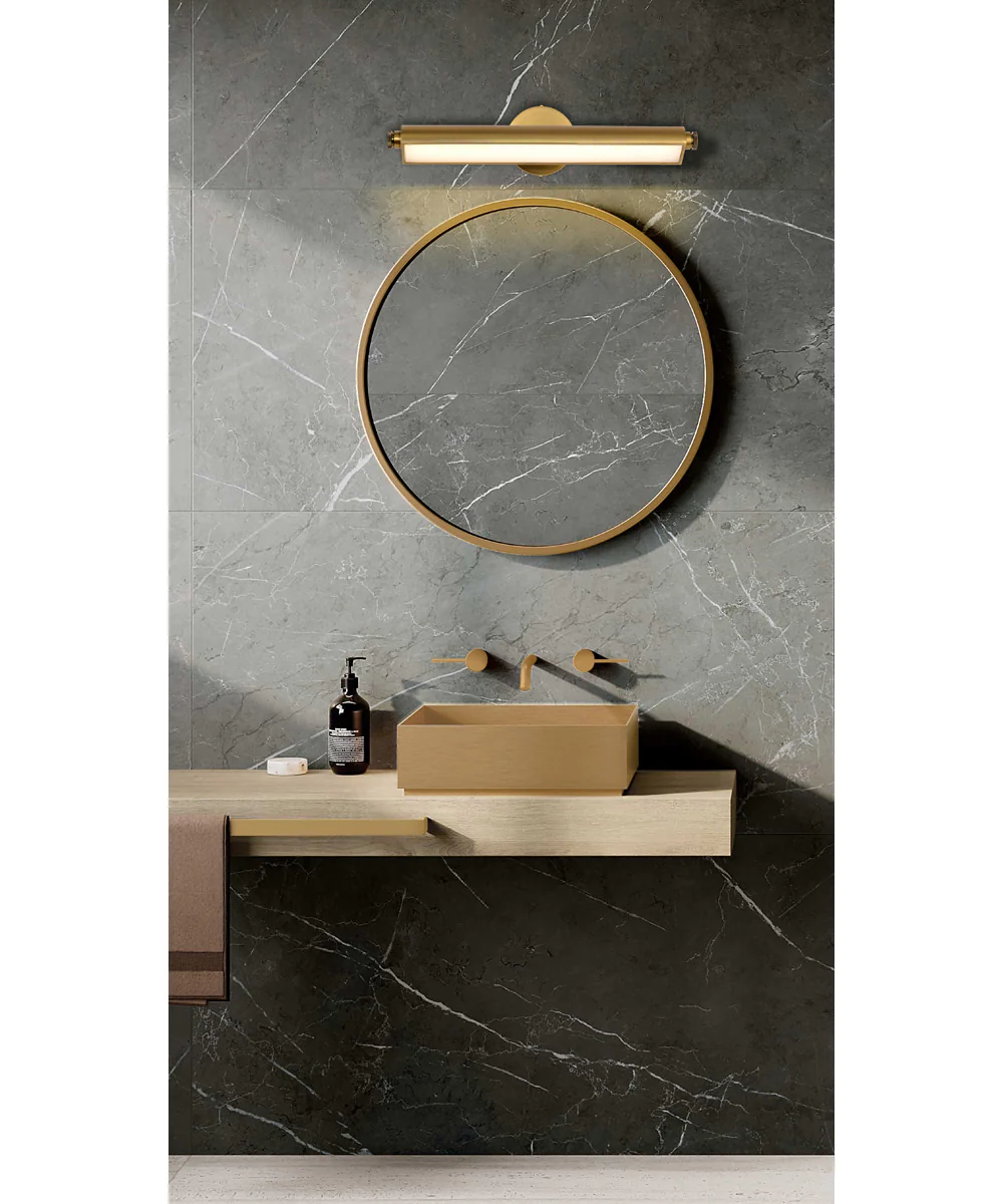 Auden Vanity & Wall Vintage Brass - Image 2