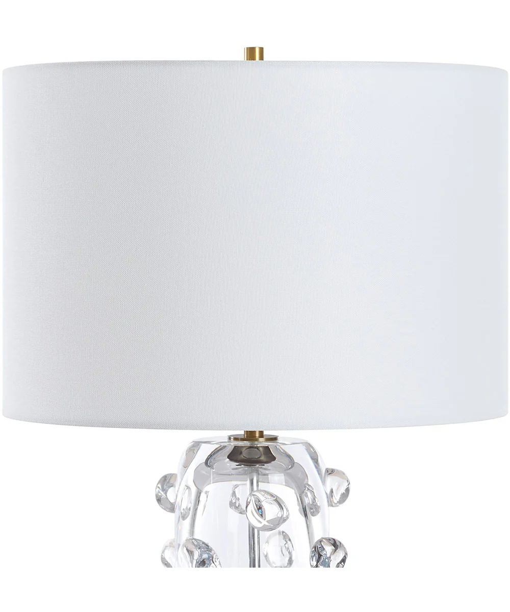 Aura Clear Glass Table Lamp - Image 4