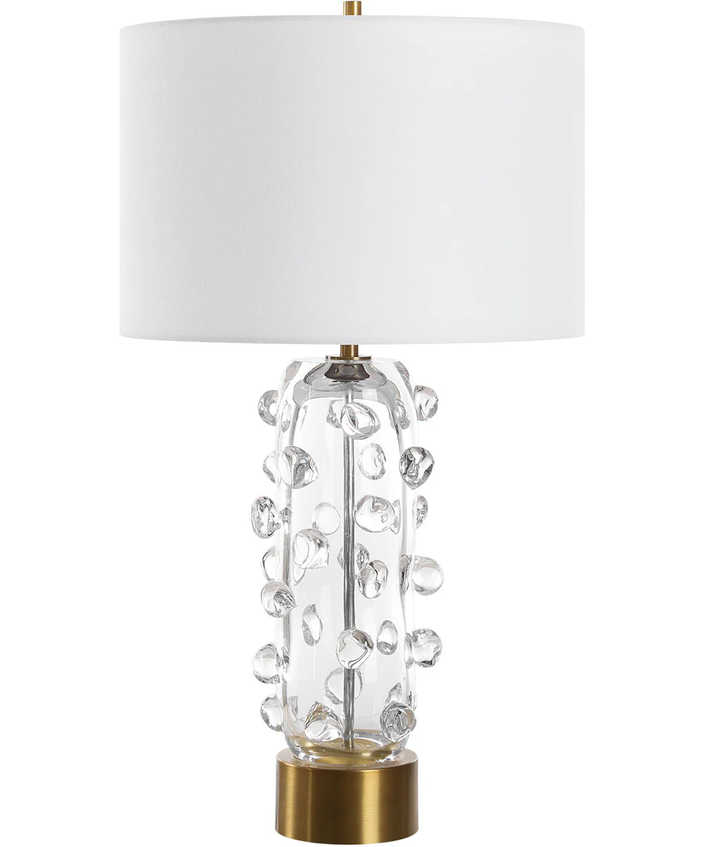 Aura Clear Glass Table Lamp - Image 6