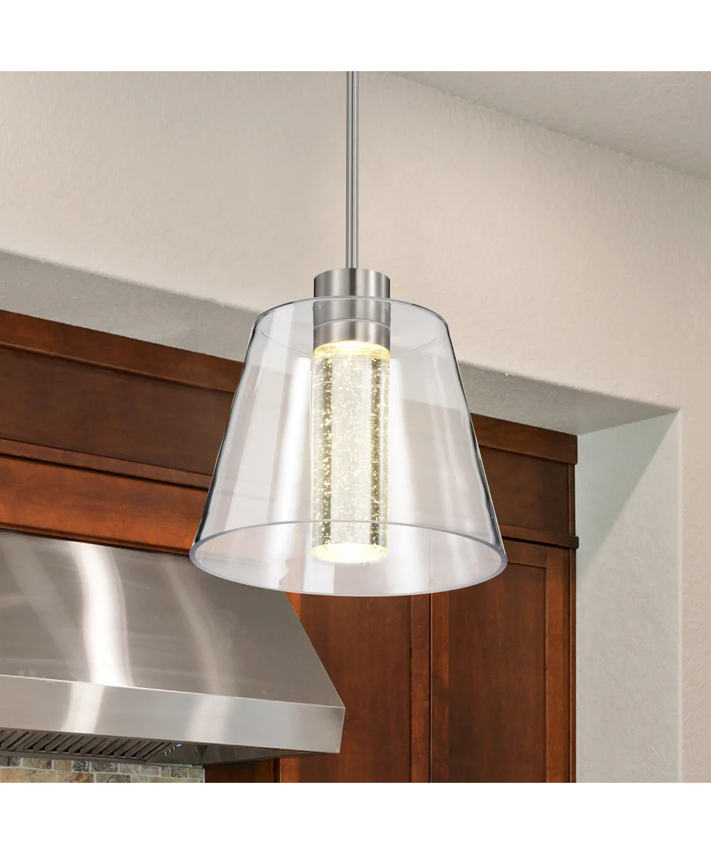 Aura Pendant Brushed Nickel - Image 3