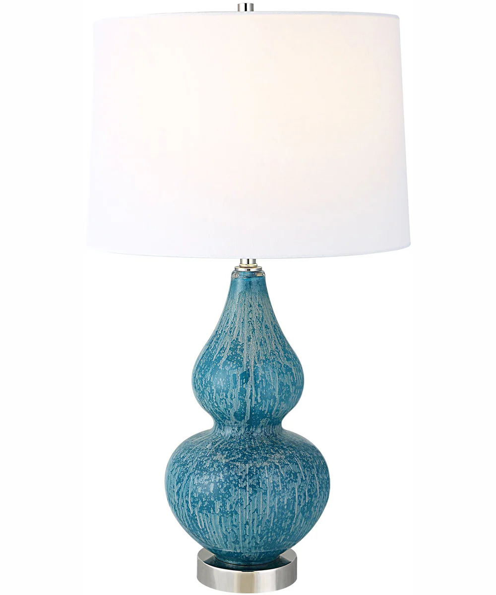 Avalon Blue Table Lamp
