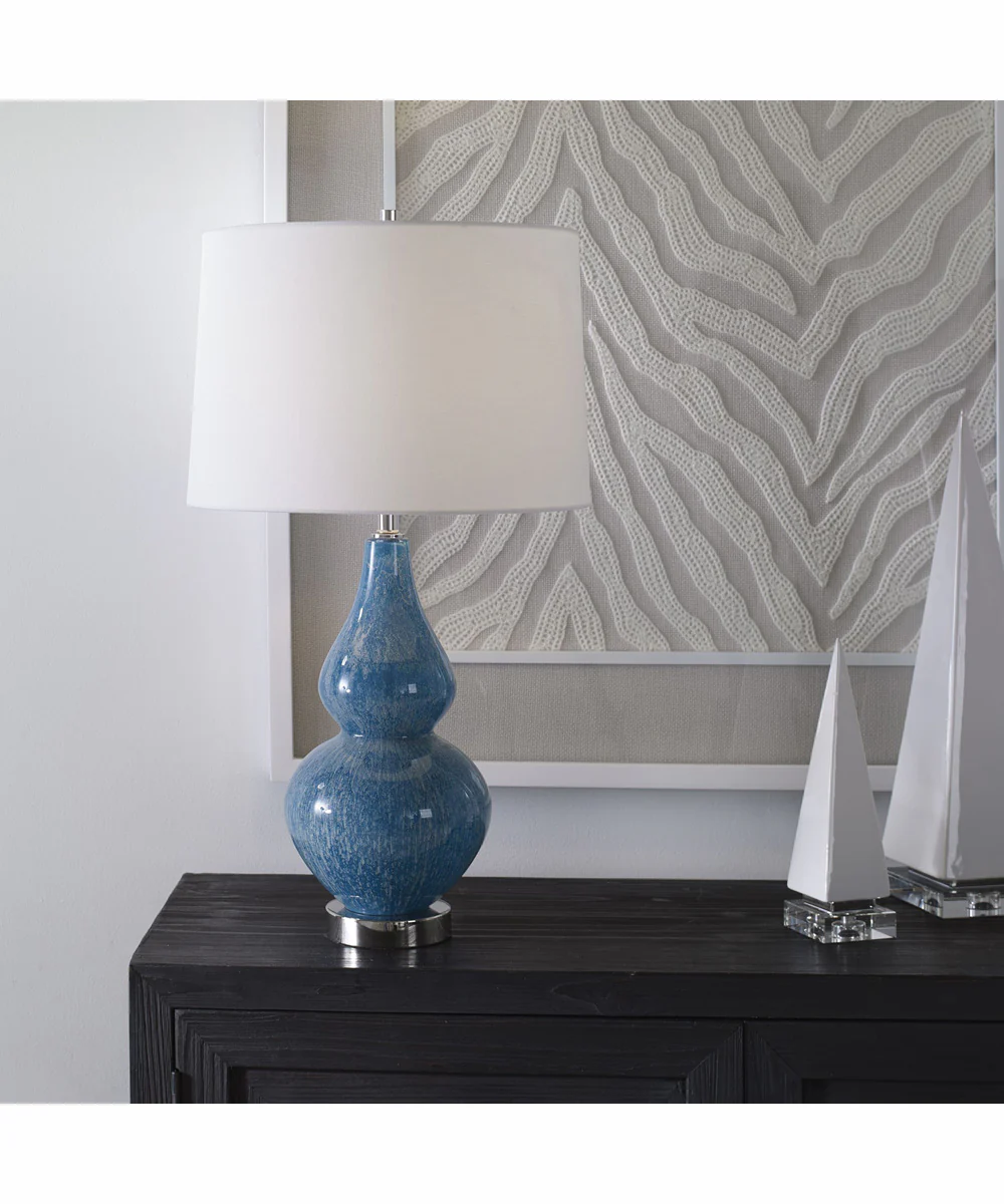 Avalon Blue Table Lamp - Image 2