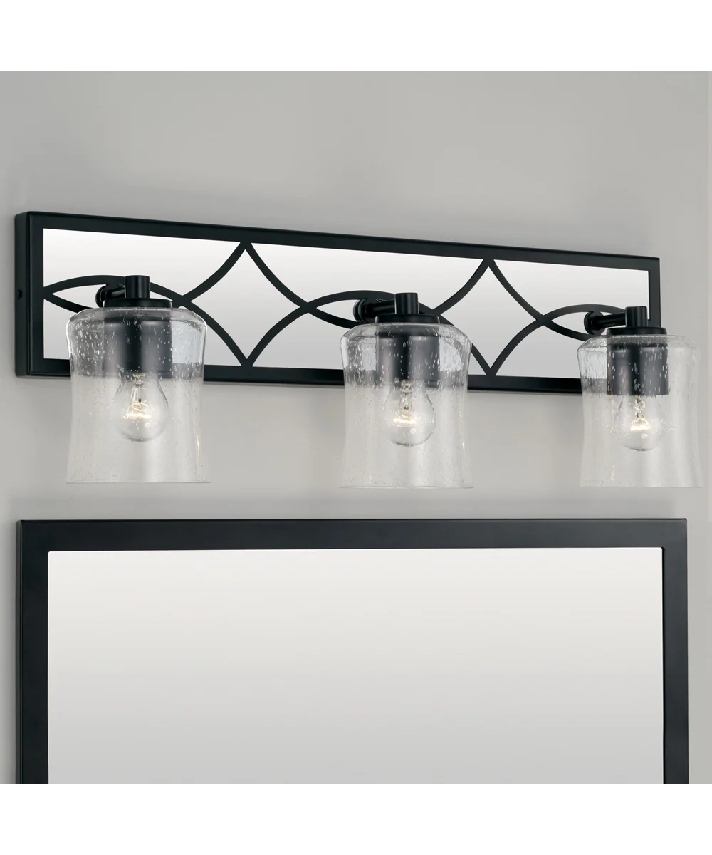 Avery 3-Light Vanity Matte Black - Image 2