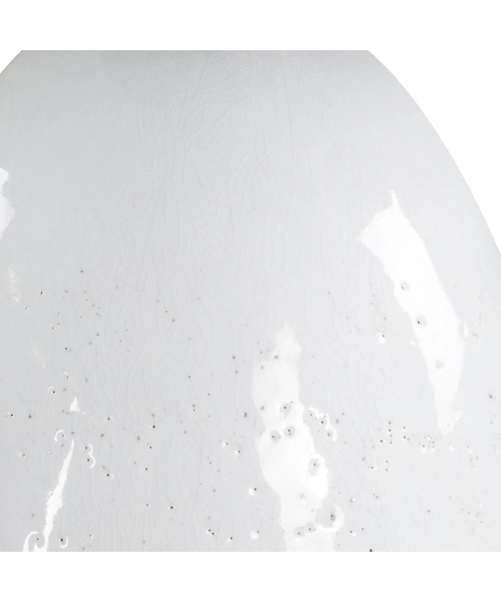 Avery White Glaze Table Lamp - Image 4
