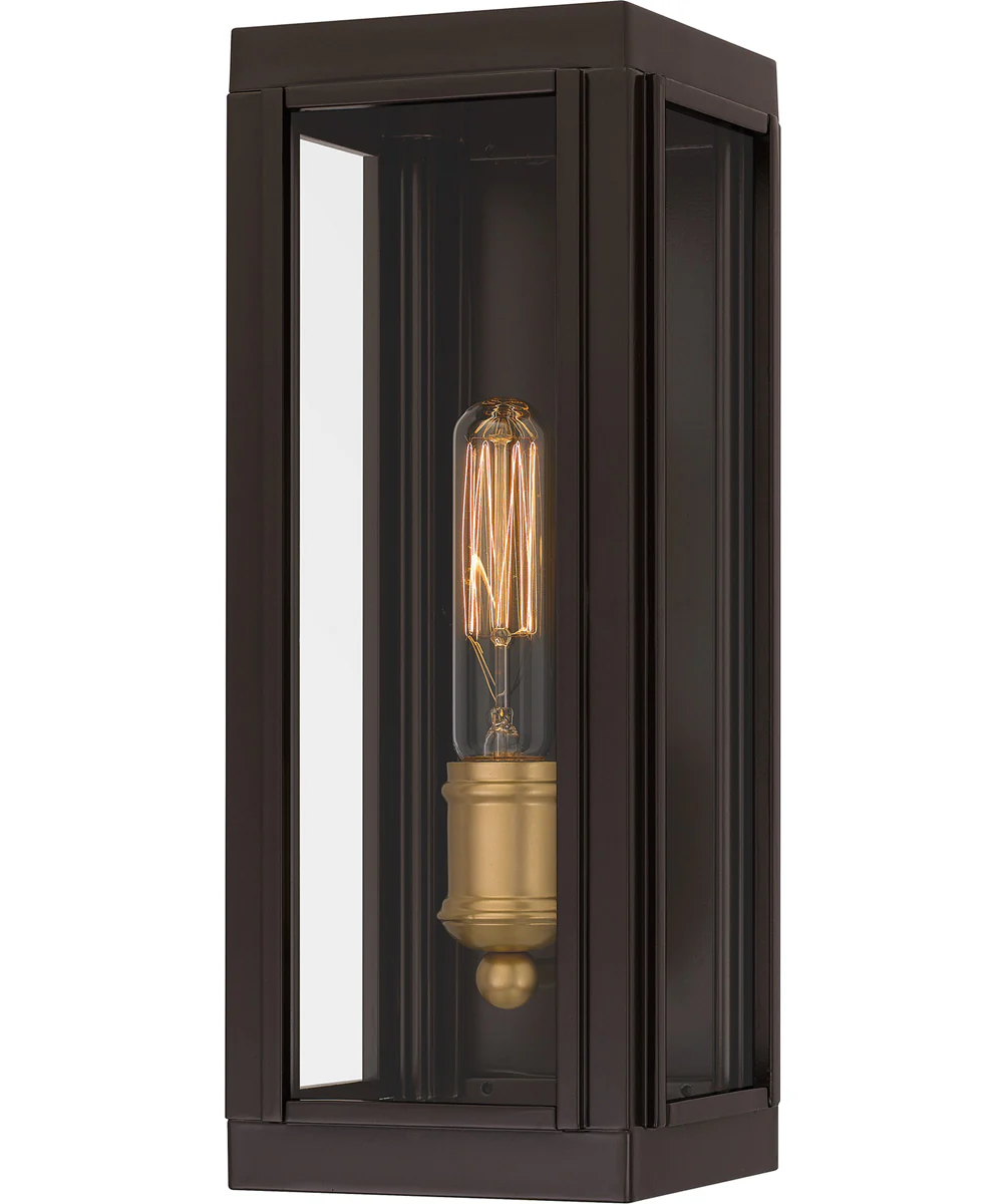 Avon Medium 1-light Outdoor Wall Light  Coastal Armour Aluminum Western Bronze