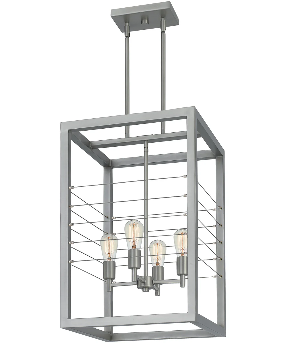 Awendaw 4-light Pendant Antique Nickel - Image 4