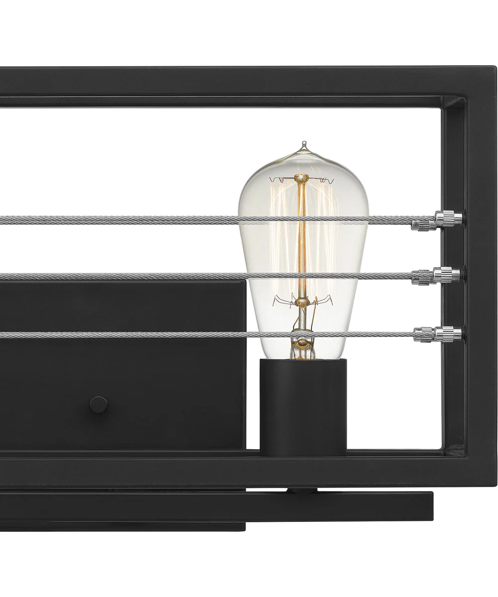Awendaw Large 3-light Bath Light Matte Black - Image 6