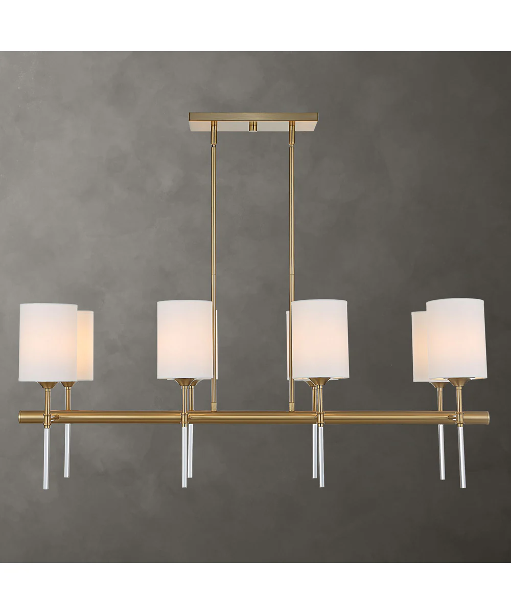 Awyr 8 Light Linear Chandelier - Image 9