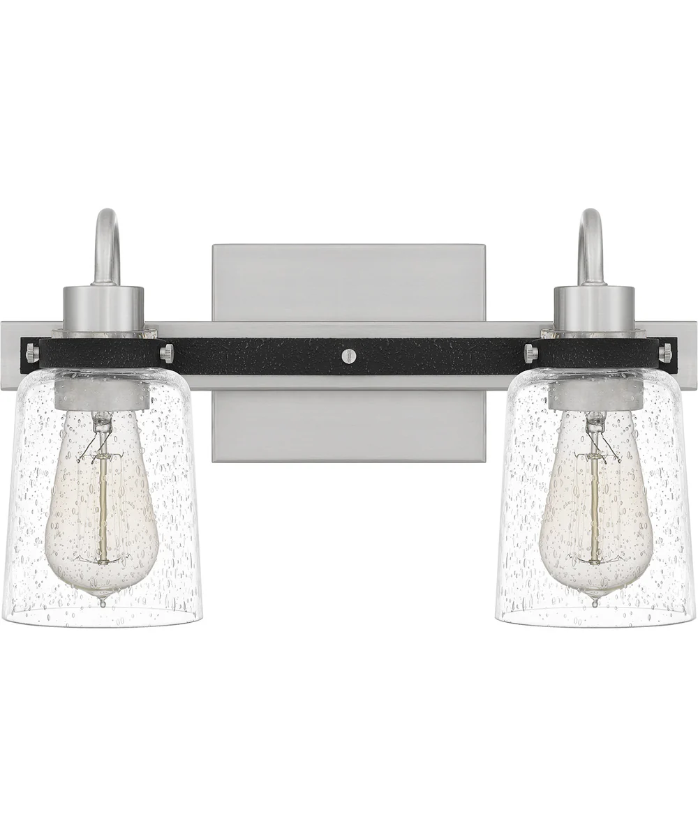 Axel Medium 2-light Bath Light Brushed Nickel - Image 3