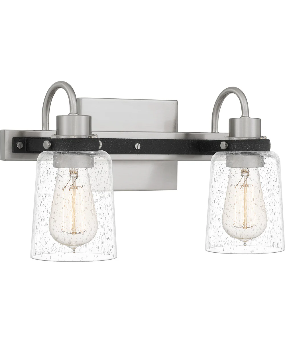 Axel Medium 2-light Bath Light Brushed Nickel - Image 4