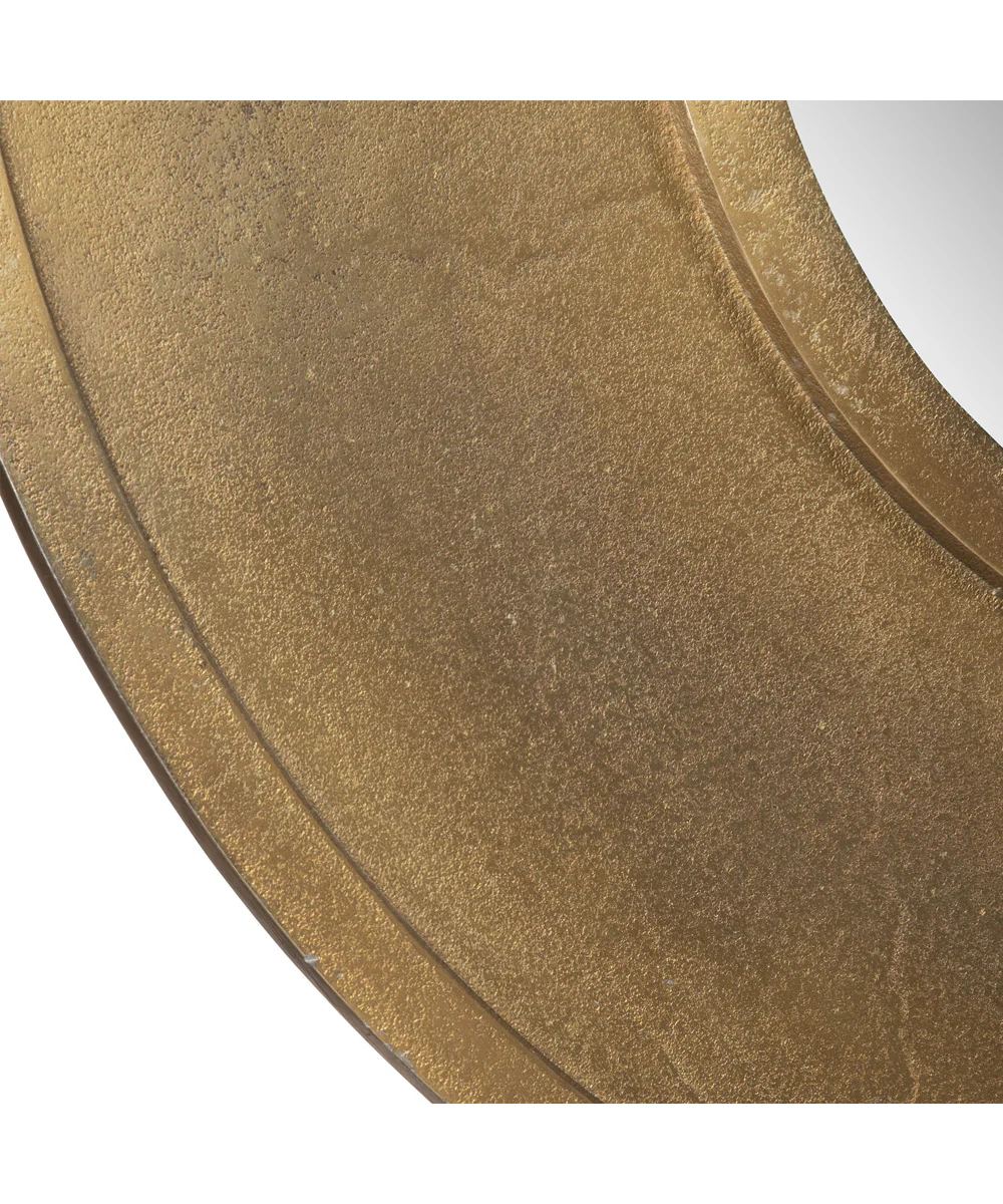 Axel Round Brass Mirror - Image 5