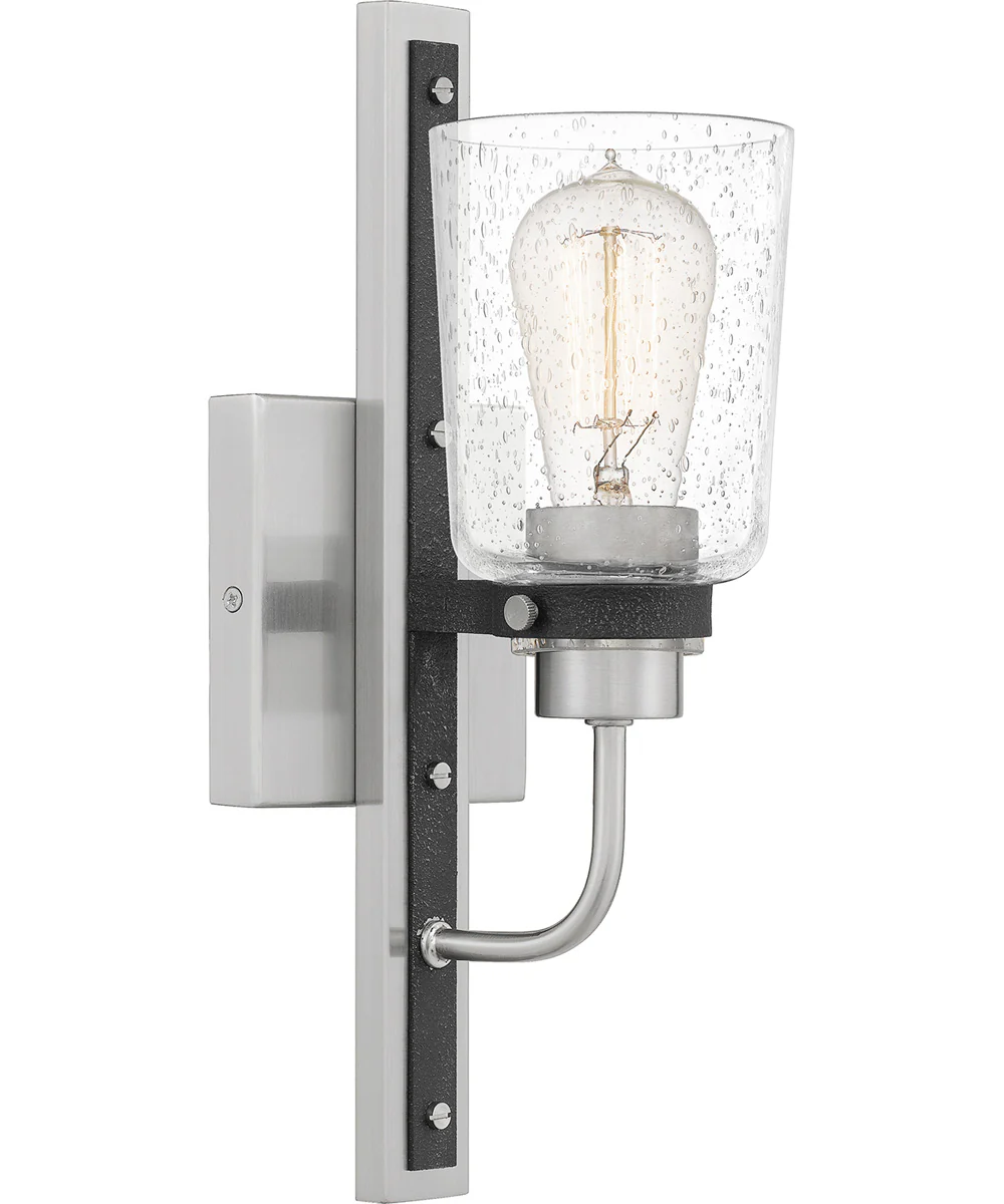 Axel Small 1-light Wall Sconce Brushed Nickel