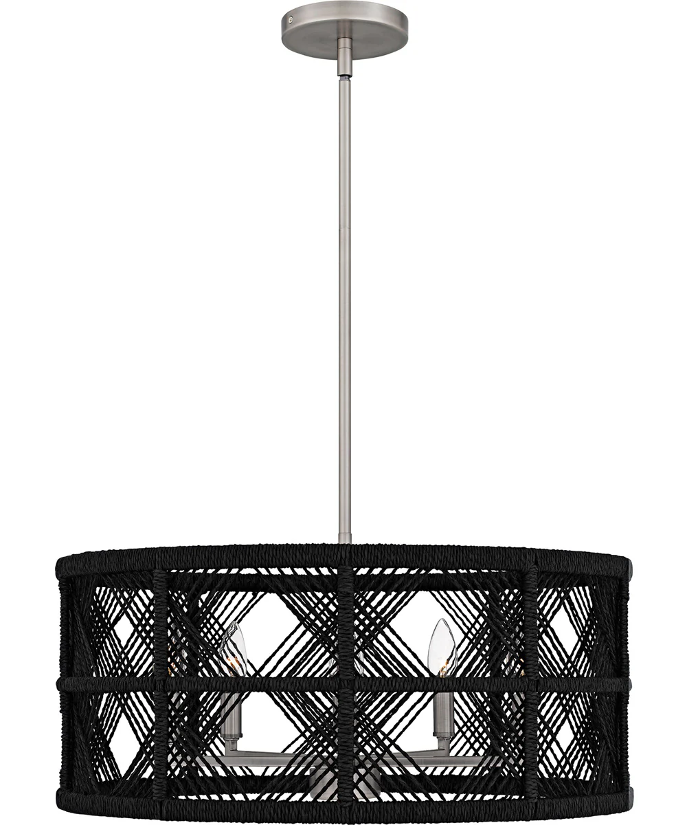 Axford Large 5-light Pendant Antique Nickel - Image 3