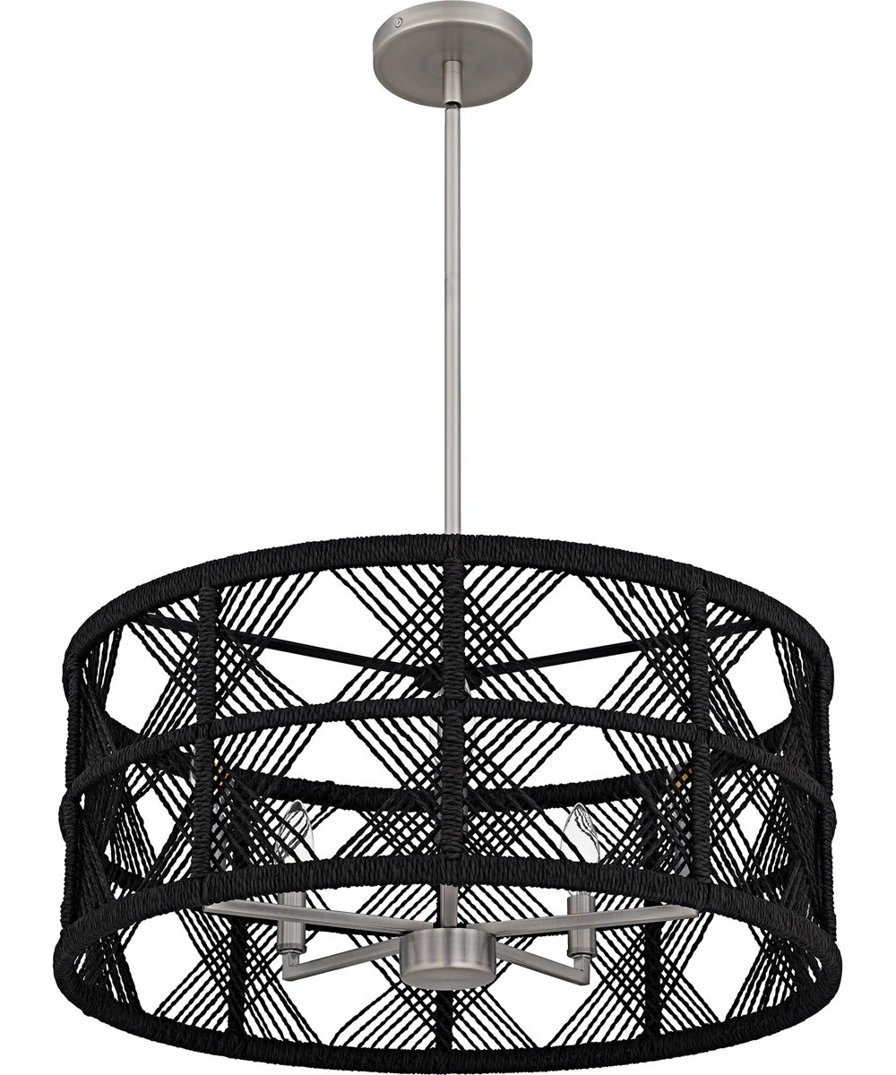 Axford Large 5-light Pendant Antique Nickel - Image 4
