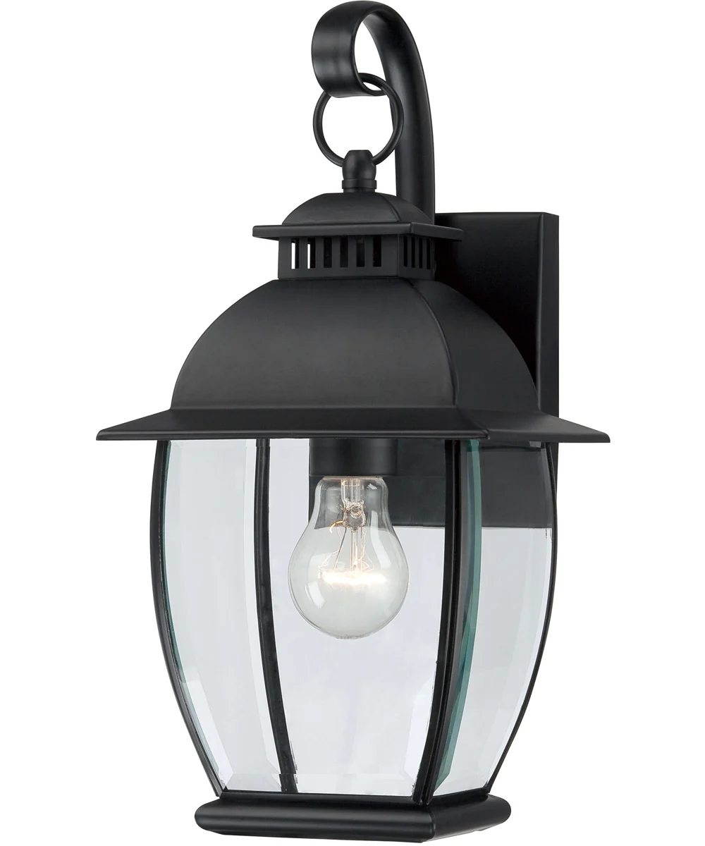 Bain Small 1-light Outdoor Wall Light Mystic Black - Image 2
