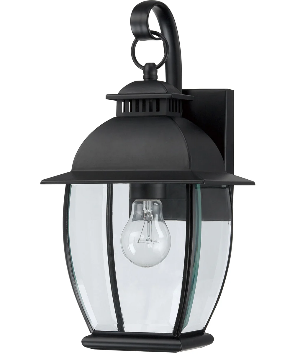 Bain Small 1-light Outdoor Wall Light Mystic Black - Image 3